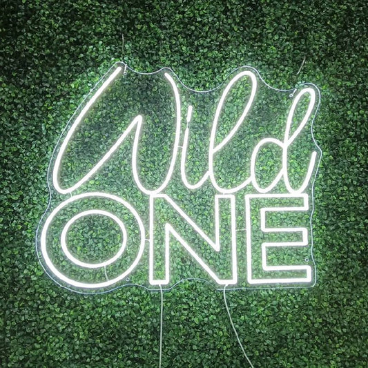 Wild ONE Neon Sign - Neon Now with FREE Remote Contreo, Accessories and Woldwide Delivery.