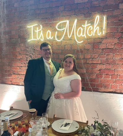 custom neon sign in business interior