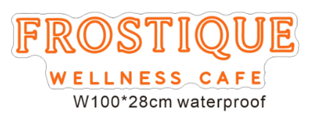 Frostique - 4 x Sign Package - Exclusive - Neon Now with FREE Remote Control, Accessories and Woldwide Delivery.