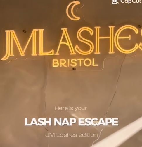 Neon Sign Ideas for JM Lashed of Bristol