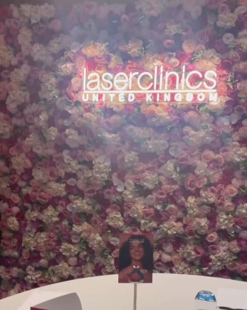 Neon Sign Ideas for Laserclinics United Kingdom in Cool White LED neon