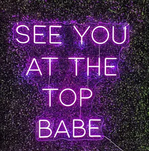 Personalised Neon Signs in Purple