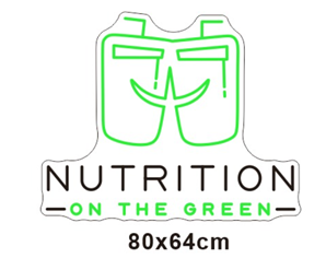 NURTRITION ON THE GREEN - Exclusive - Neon Now with FREE Remote Control, Accessories and Woldwide  Delivery.