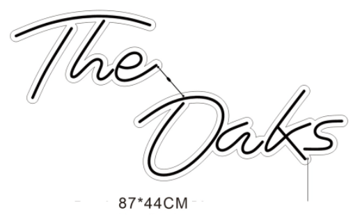 THE OAKS - Exclusive - Neon Now with FREE Remote Control, Accessories and Woldwide  Delivery.