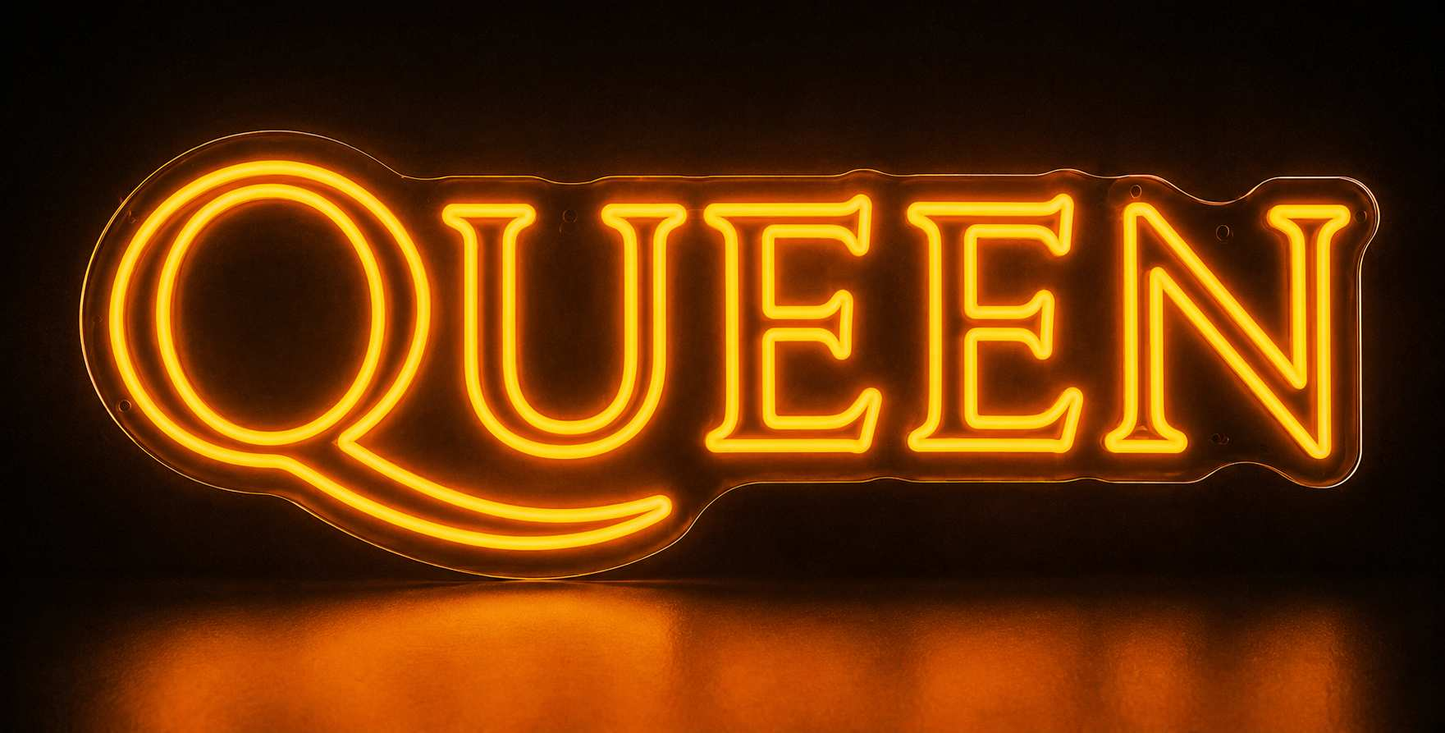 Queen Neon Sign - Neon Now with FREE Remote Control, Accessories and Woldwide  Delivery.
