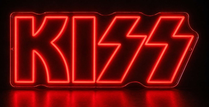 KISS Neon Sign - Neon Now with FREE Remote Control, Accessories and Woldwide  Delivery.