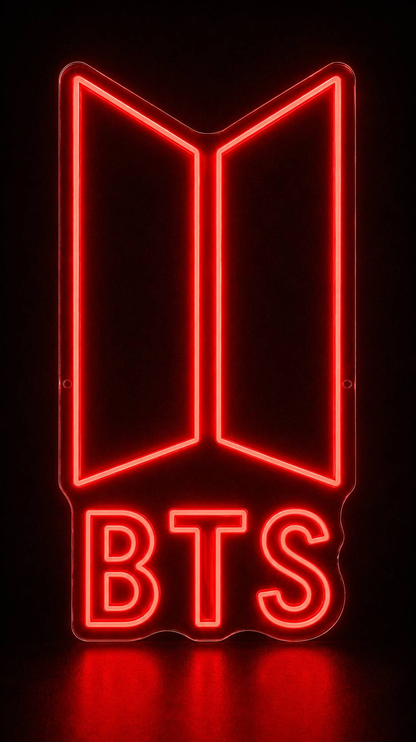 BTS Neon Sign - Neon Now with FREE Remote Control, Accessories and Woldwide  Delivery.
