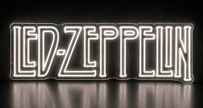 Led Zeppelin Neon Sign - Neon Now with FREE Remote Control, Accessories and Woldwide  Delivery.