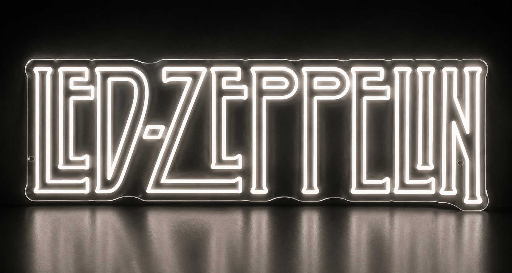 Led Zeppelin Neon Sign - Neon Now with FREE Remote Control, Accessories and Woldwide  Delivery.