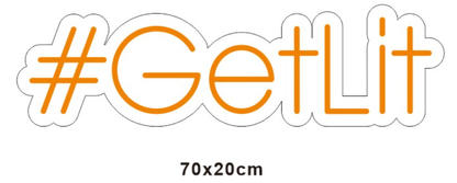#GetLit (Upsize Supplement) - Neon Now with FREE Remote Control, Accessories and Woldwide  Delivery.