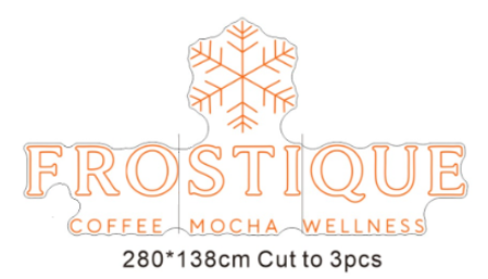 Frostique -  4 x Sign Package - Exclusive