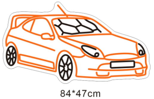Car Outline - Exclusive - Neon Now with FREE Remote Control, Accessories and Woldwide  Delivery.