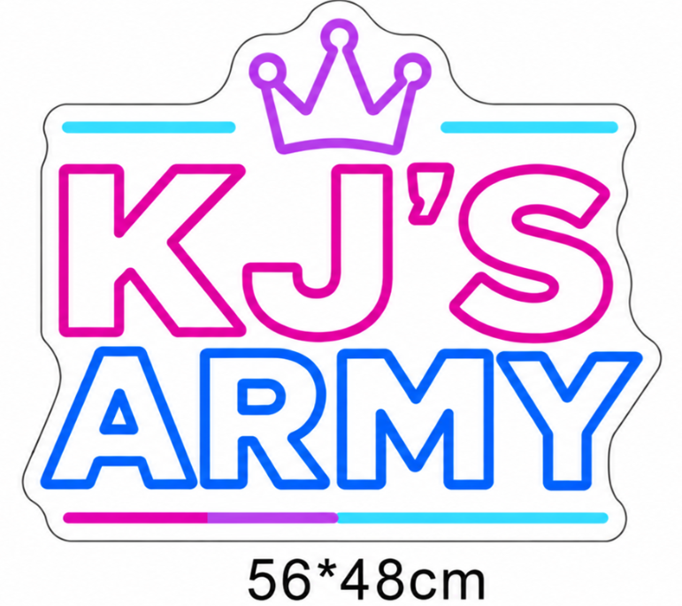 KJ'S ARMY - Exclusive - Neon Now with FREE Remote Control, Accessories and Woldwide  Delivery.