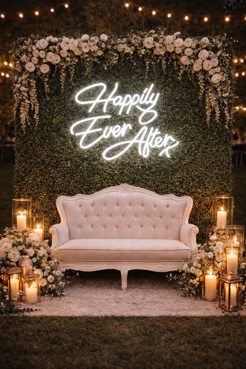 salon neon sign in modern beauty studio interior